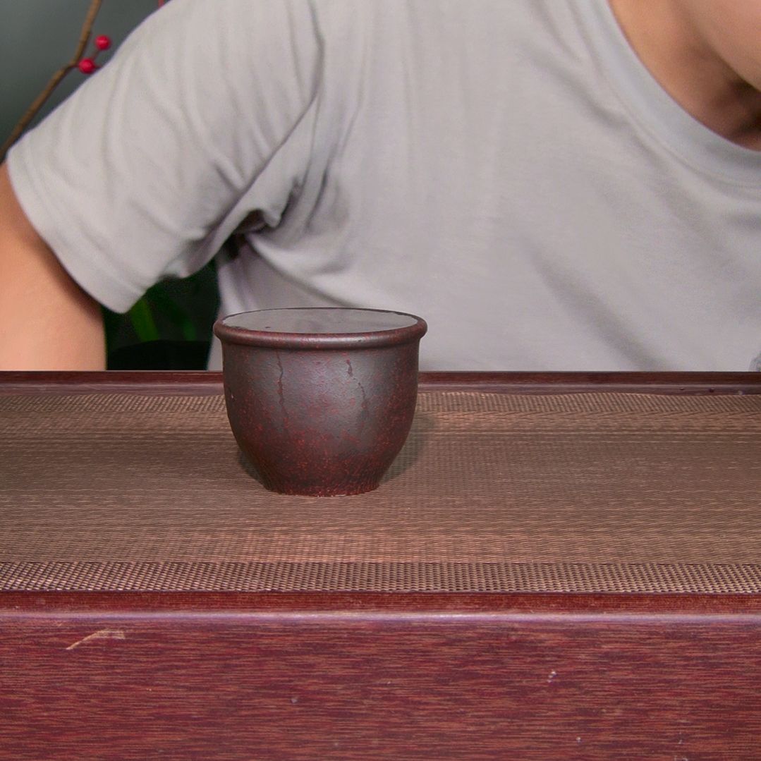 茶杯紫砂高货放漏