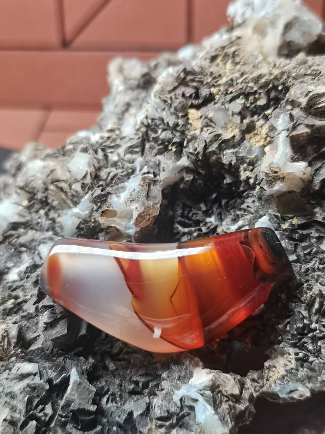 天然玛瑙精品象形吊坠