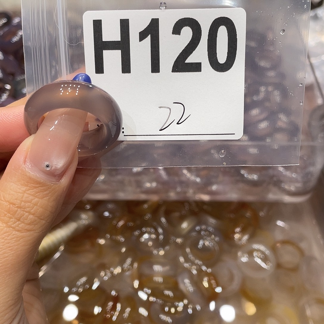玛瑙/玉髓未镶嵌戒指120