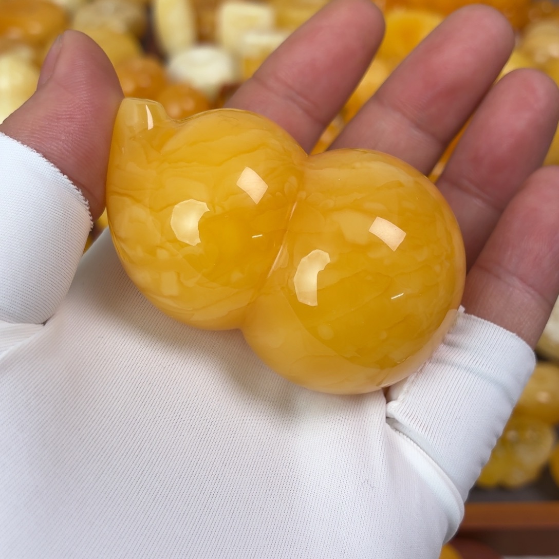 蜜蜡未镶嵌吊坠(不含链)