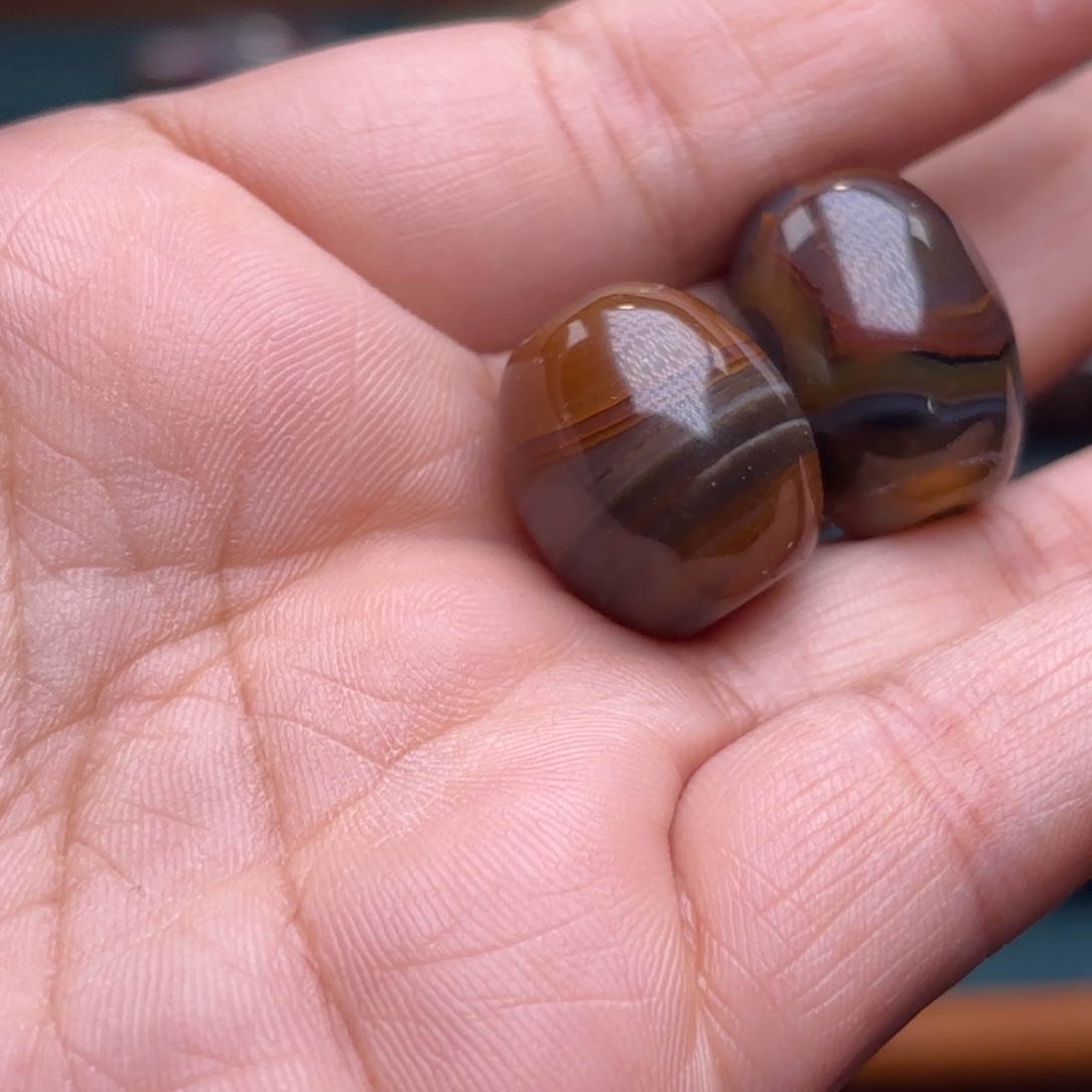 游***尘玛瑙/玉髓未镶嵌颈饰