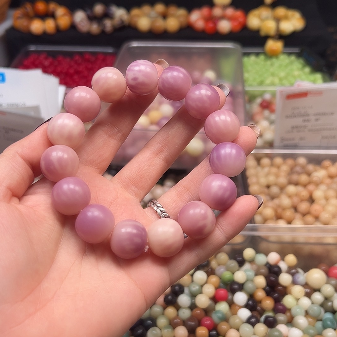 A***y菩提根/象牙果手串卡17➕干磨瓜皮1条