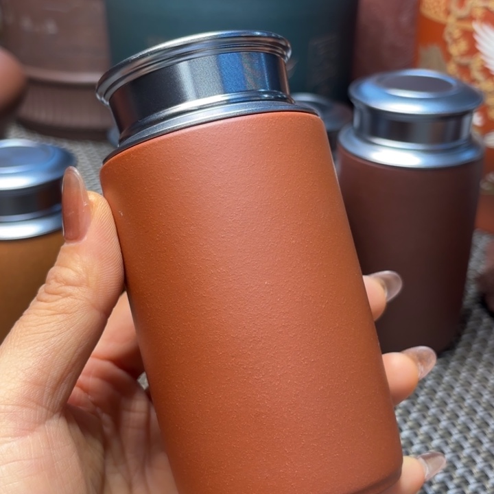 紫砂茶叶罐中高端紫砂茶叶罐