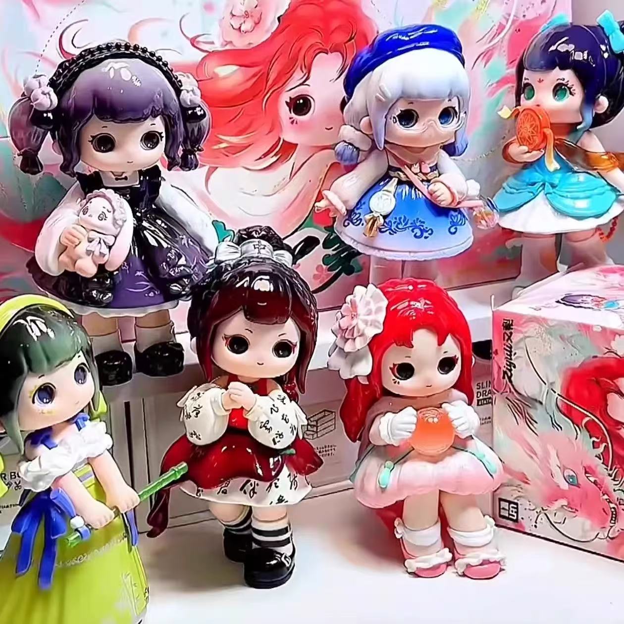 【加壹】正版又梨入画如梦卷系列手办【拆开不退不换】