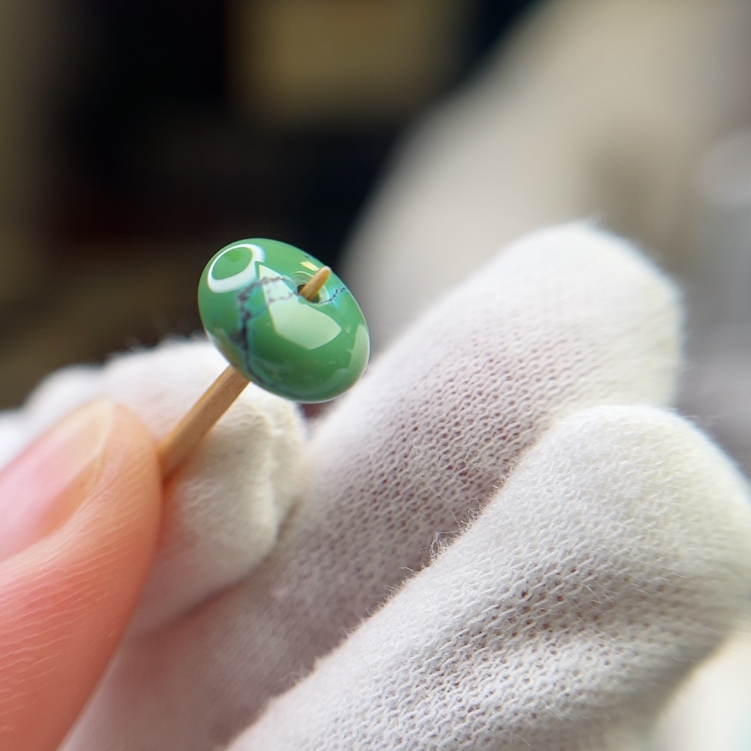 绿松石珠宝奇石未镶嵌10.5