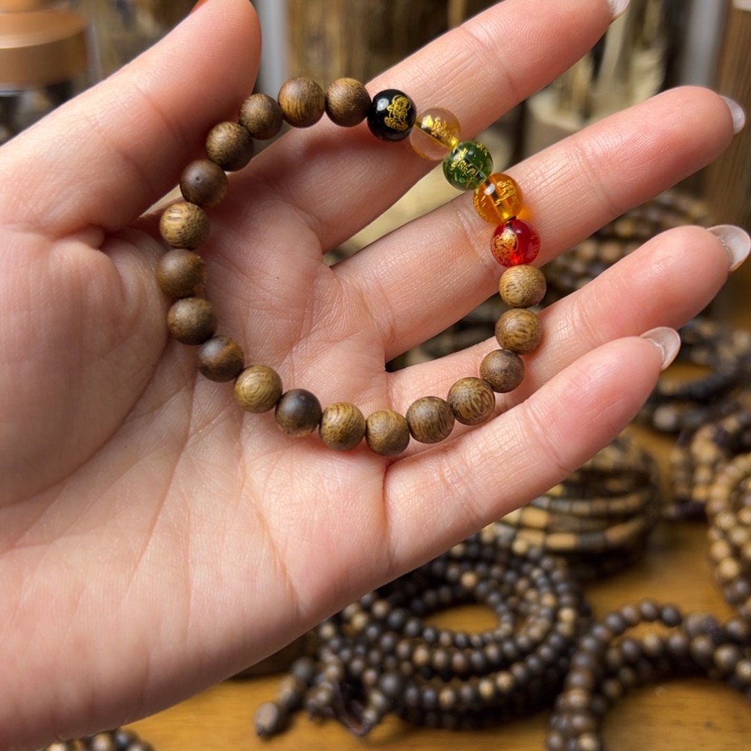 沉香碎屑沉香卡7DIY