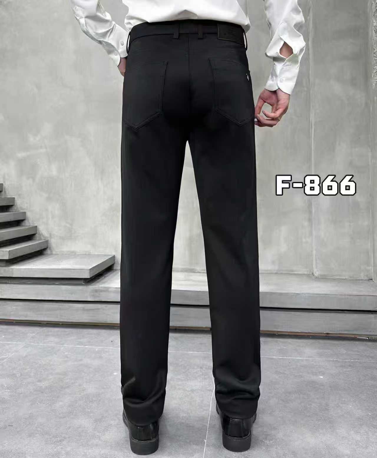 866秋冬男士直筒弹力休闲裤