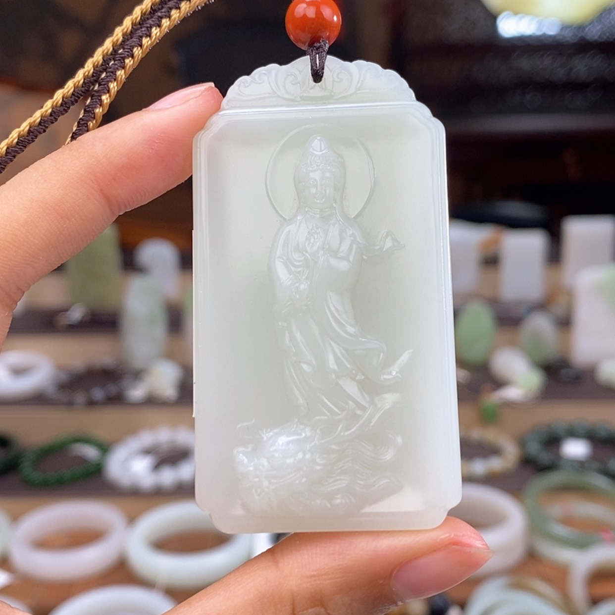 【闪购商品】和田玉吊坠未镶嵌