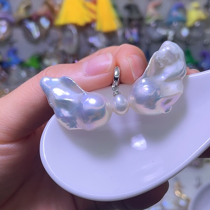 *****淡水珍珠颈饰合金41