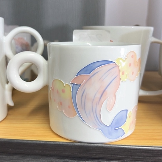 手绘高温釉下彩陶瓷