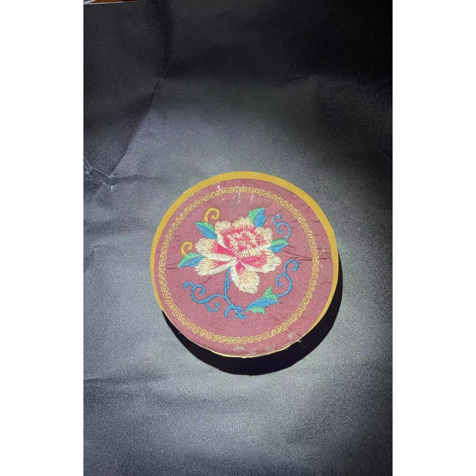 木圆盒摆件一个链接（开）