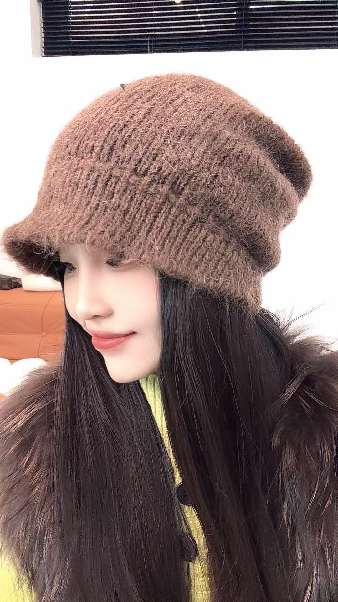 【蝶谷】秋冬针织堆堆帽