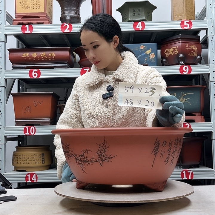 花盆紫砂紫砂花盆