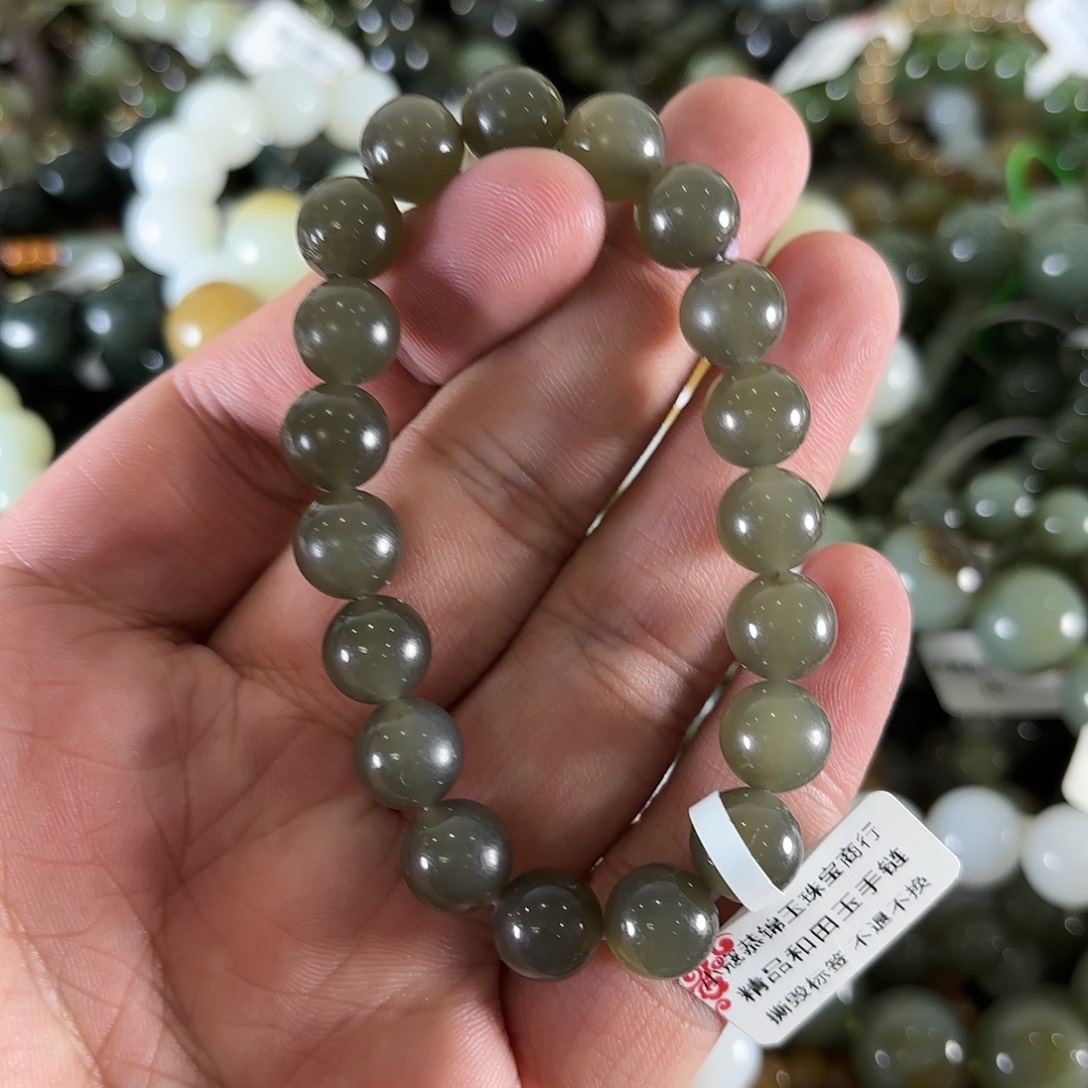 和田玉手链未镶嵌W328