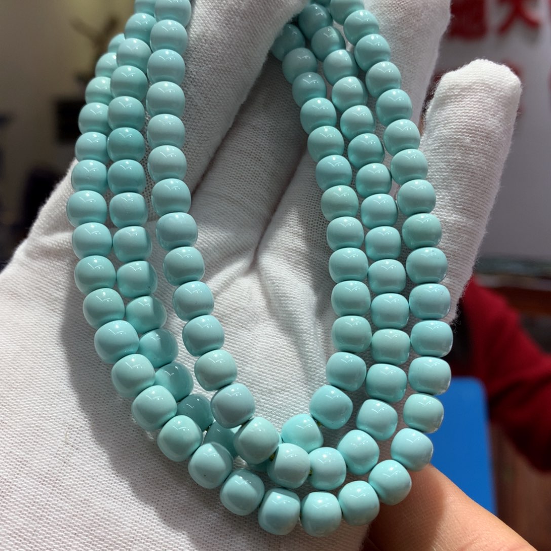 绿松石长链未镶嵌