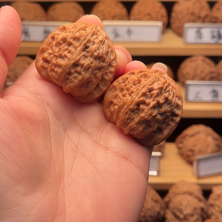 把件文玩核桃39白狮子