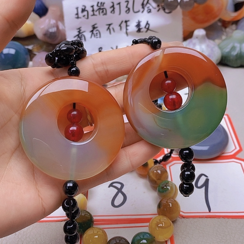 【闪购商品】未镶嵌玛瑙/玉髓珠宝半成品*️****
