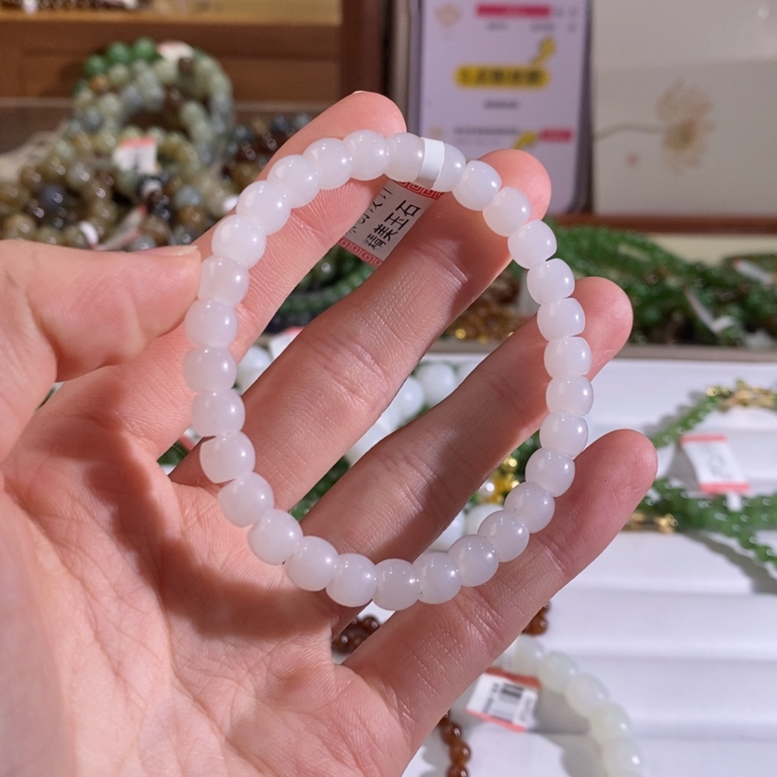 和田玉手链未镶嵌