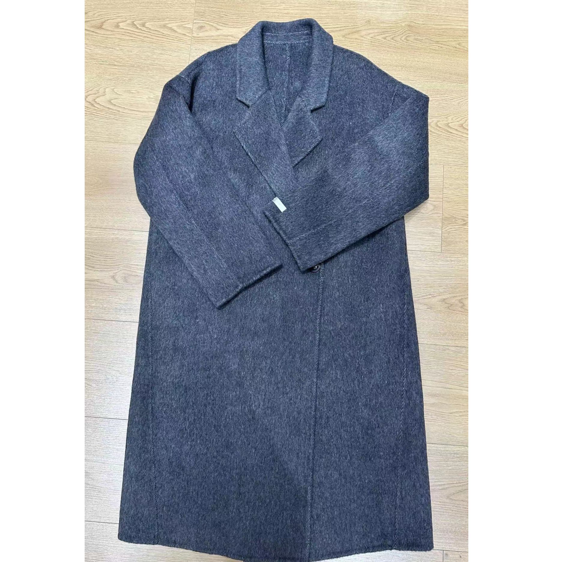 双面羊绒大衣女中长款宽松显瘦呢秋冬外套韩版