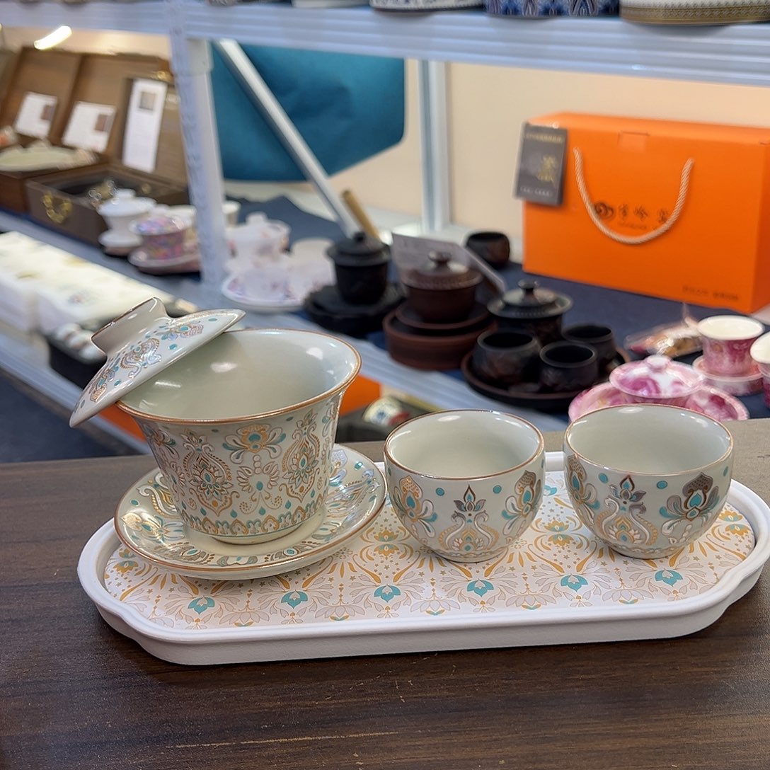 盖碗很漂亮我很喜欢