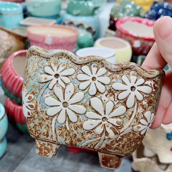 多肉陶瓷花盆满10元包邮