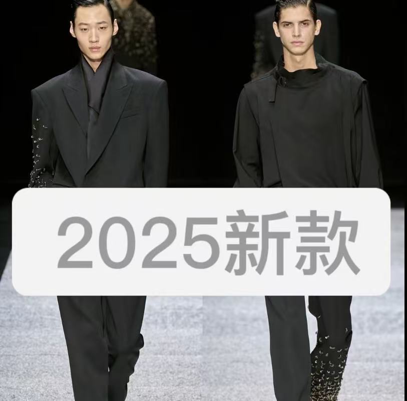 桑【海城专属】2025冬季重工时尚百搭麦穗羽绒服连帽款25979