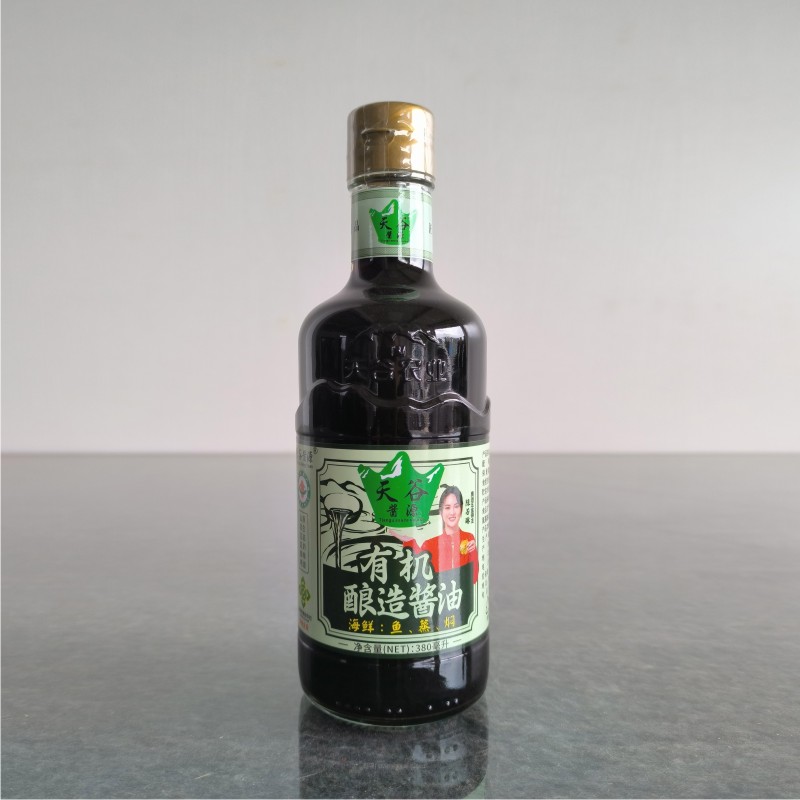 罗定特产天谷酱油零0添加特级豉油晒足300天天然酿造零脂有机酱油