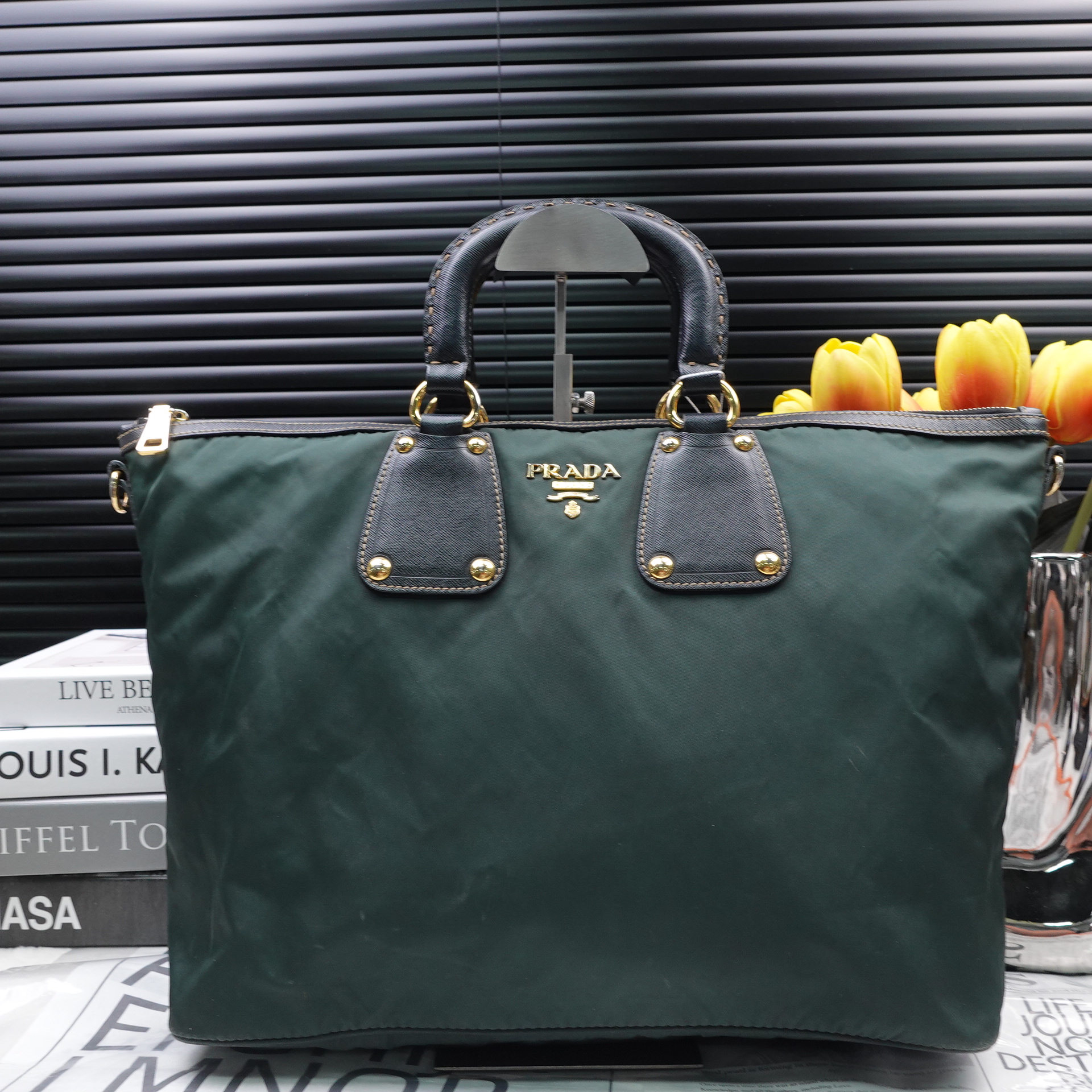 95新 Prada/普拉达 单肩包/T10235591