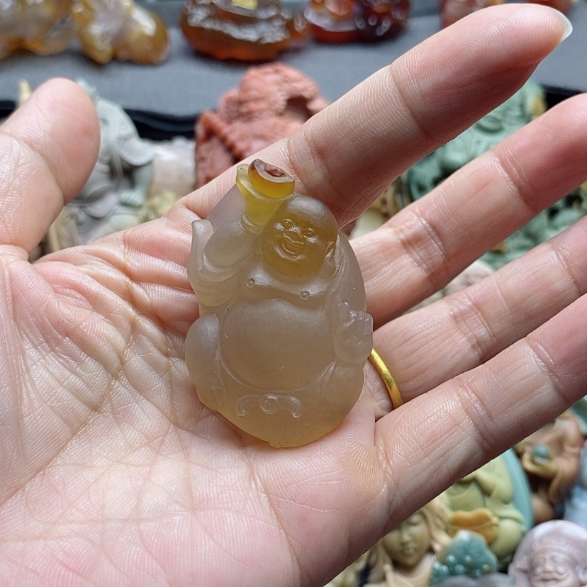 【闪购商品】未镶嵌吊坠定制玛瑙