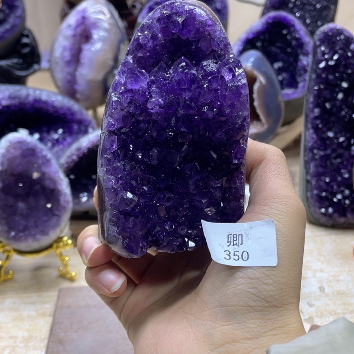 未镶嵌珠宝半成品紫晶