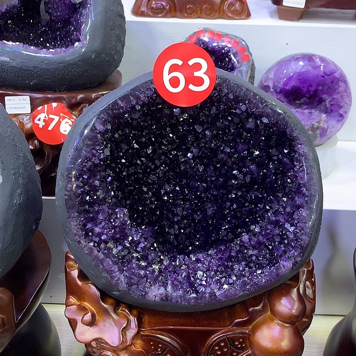 未镶嵌紫晶大型摆件（非配饰）蛋