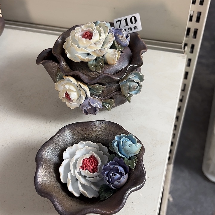 山泉造物手工制作柴烧710一套