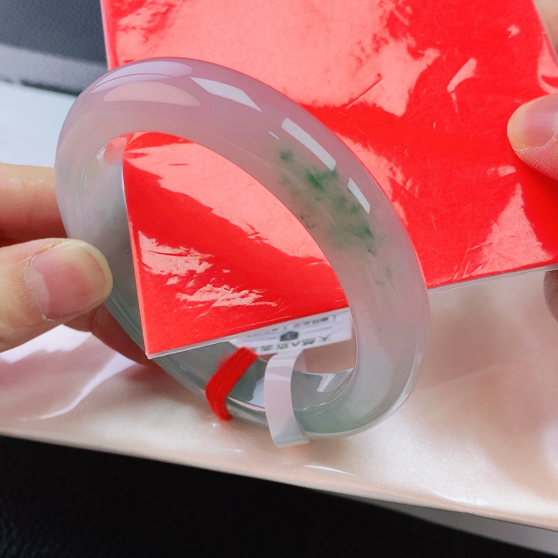 未镶嵌手镯翡翠56圈