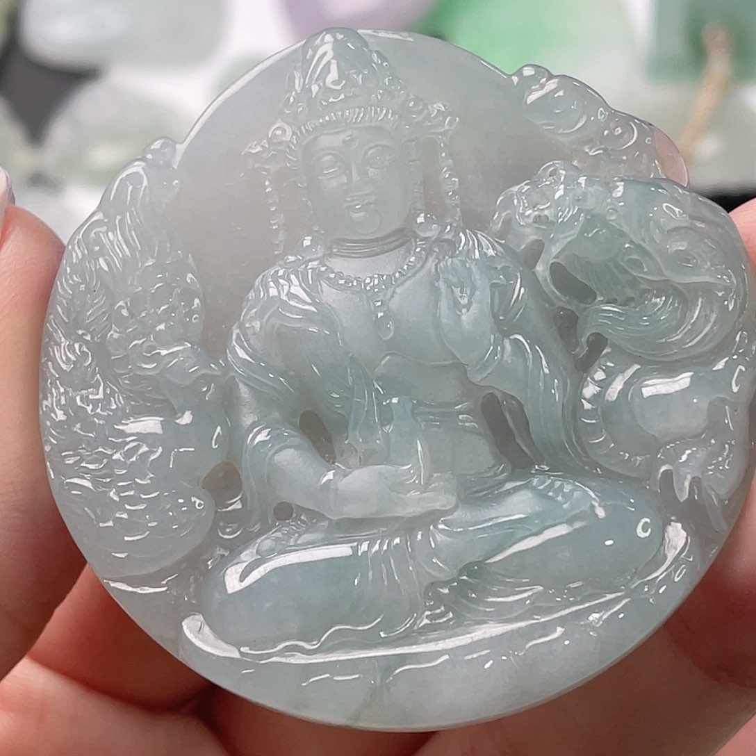 吊坠(不含链)未镶嵌翡翠1