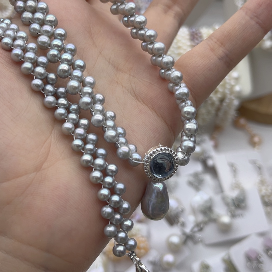 好****淡水珍珠颈饰未镶嵌