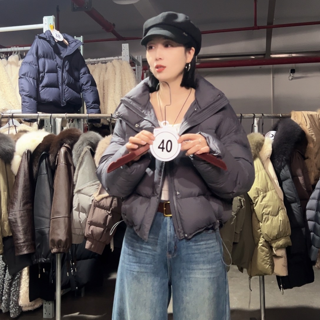 时尚保暖毛毛外套40