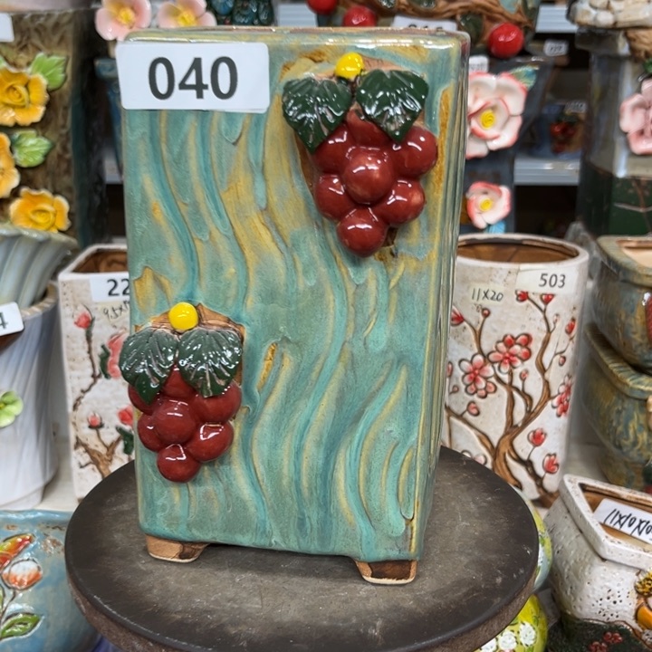 紫砂花盆粗陶材质多肉花盆