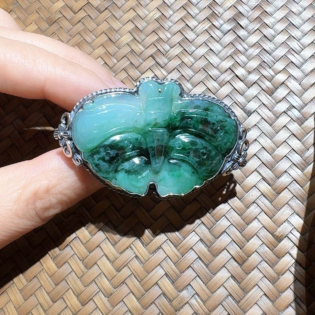 未镶嵌戒指翡翠宝****带个性张扬