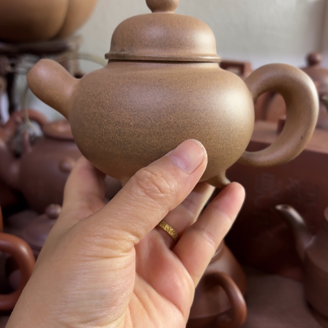 六***挺紫砂茶壶紫砂宜兴茶文化
