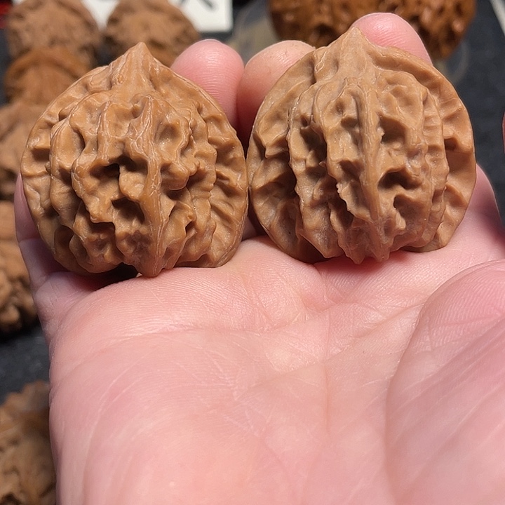 画***4文玩核桃把件曹大龙