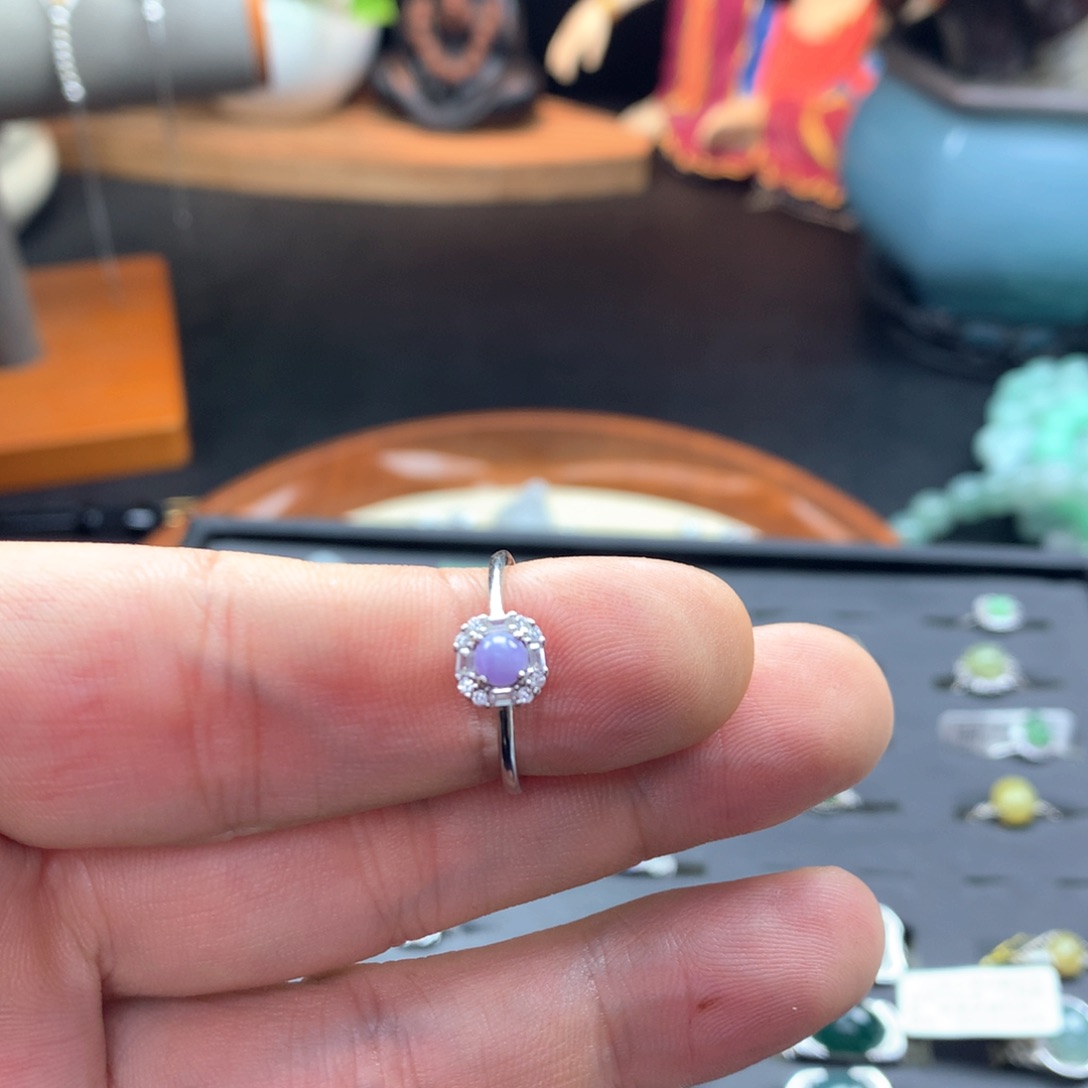 颈饰银S925镶嵌翡翠?**W