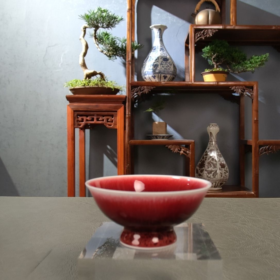 郎红高温瓷主人杯