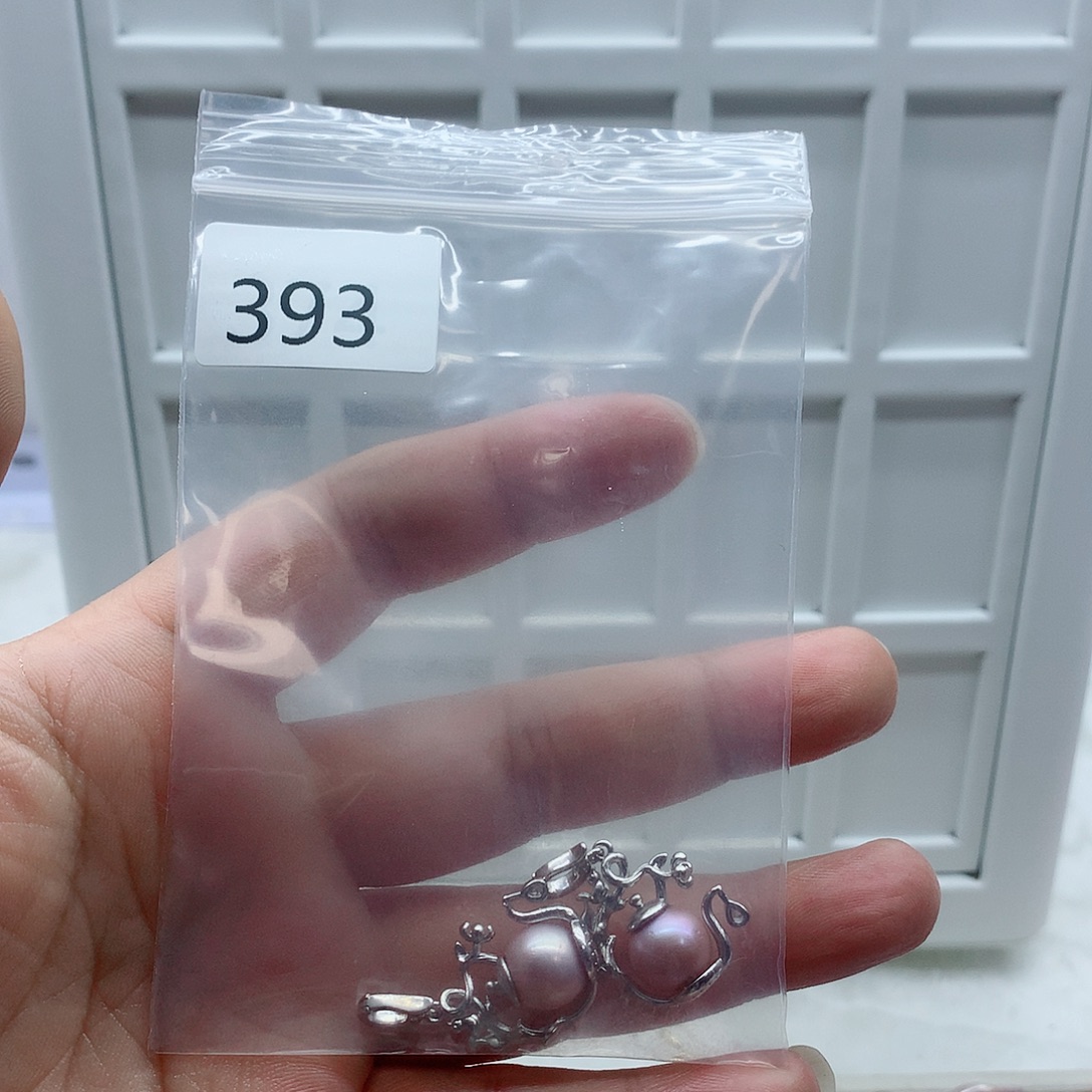 冰***冰吊坠(不含链)合金淡水珍珠