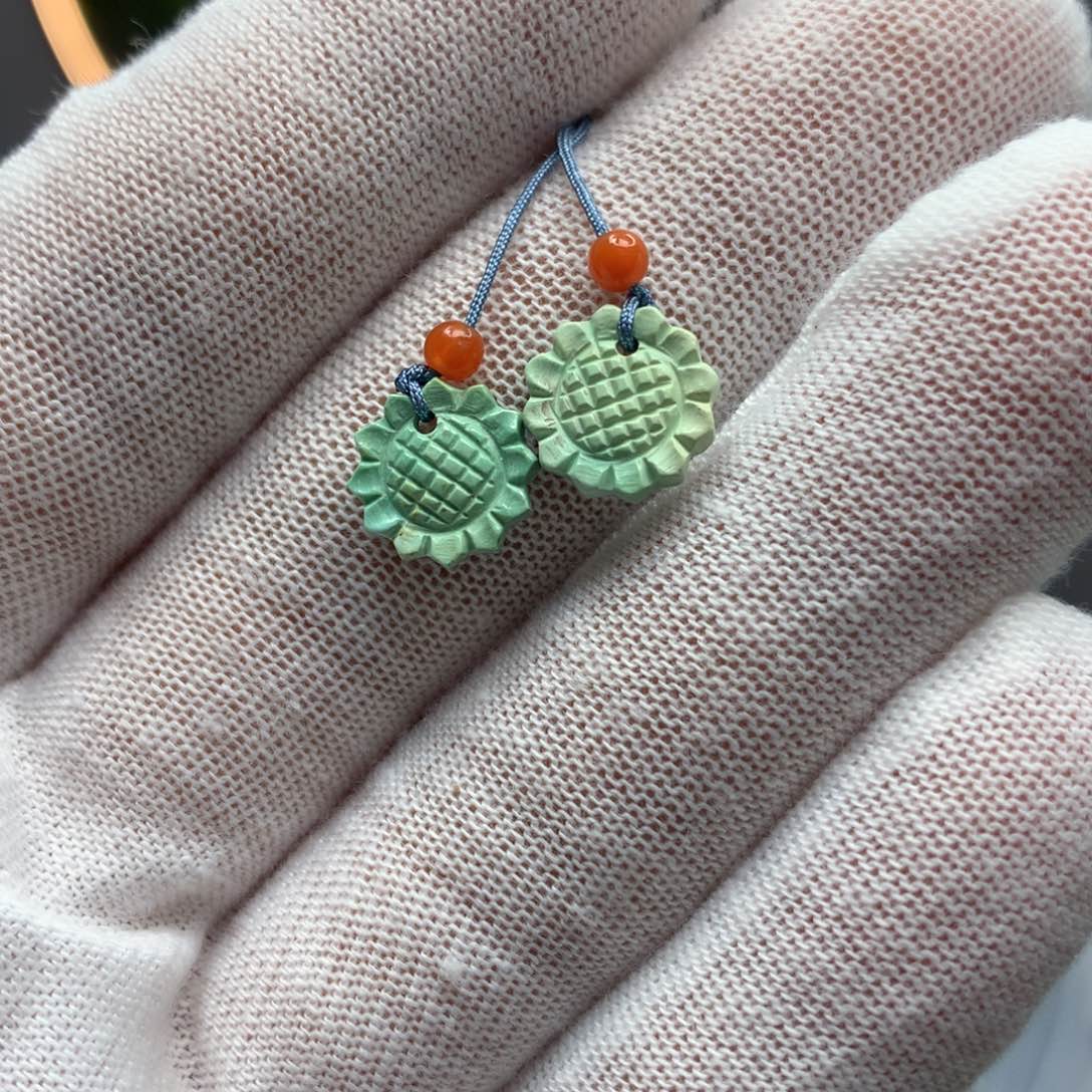 绿松石挂件未镶嵌