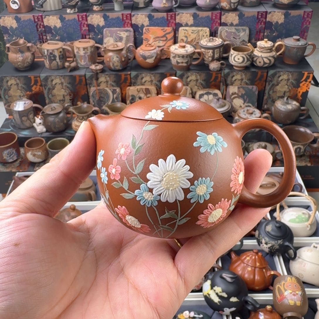 茶壶紫砂150cc原矿精工半手