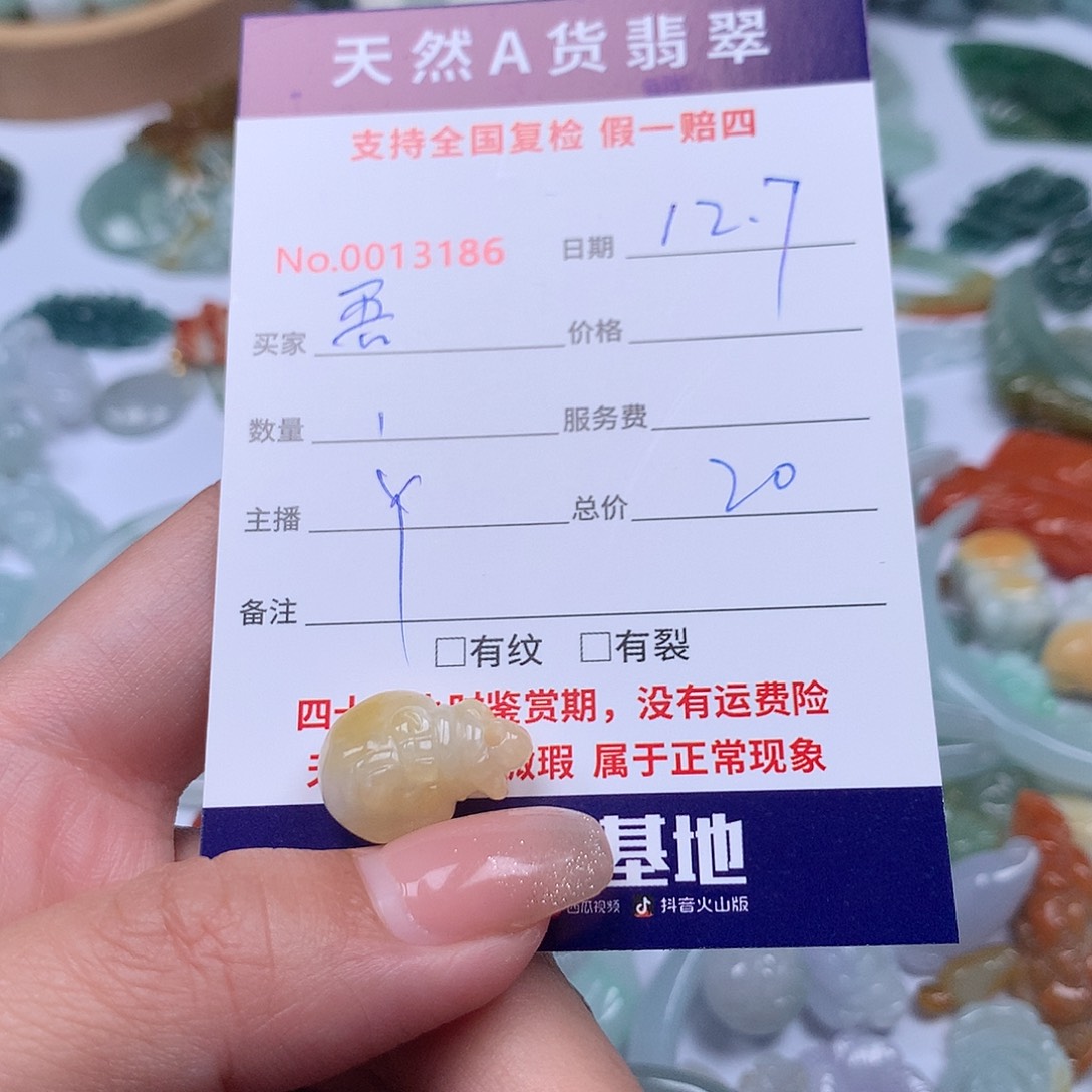 *****翡翠未镶嵌颈饰11
