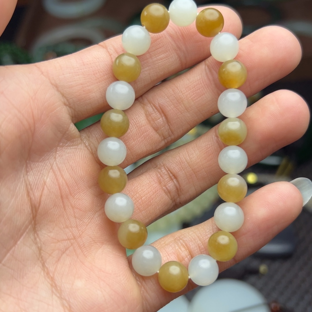 和田玉挂件未镶嵌手串