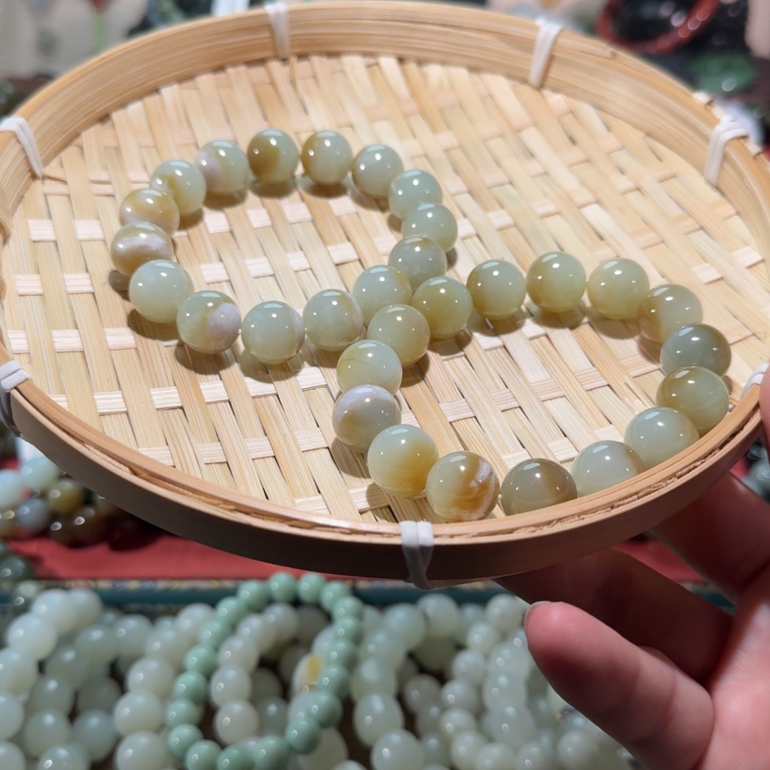 和田玉未镶嵌手链多样性发货拍一发一