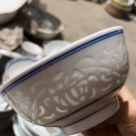 碗5寸手工碗一个陶瓷陶瓷