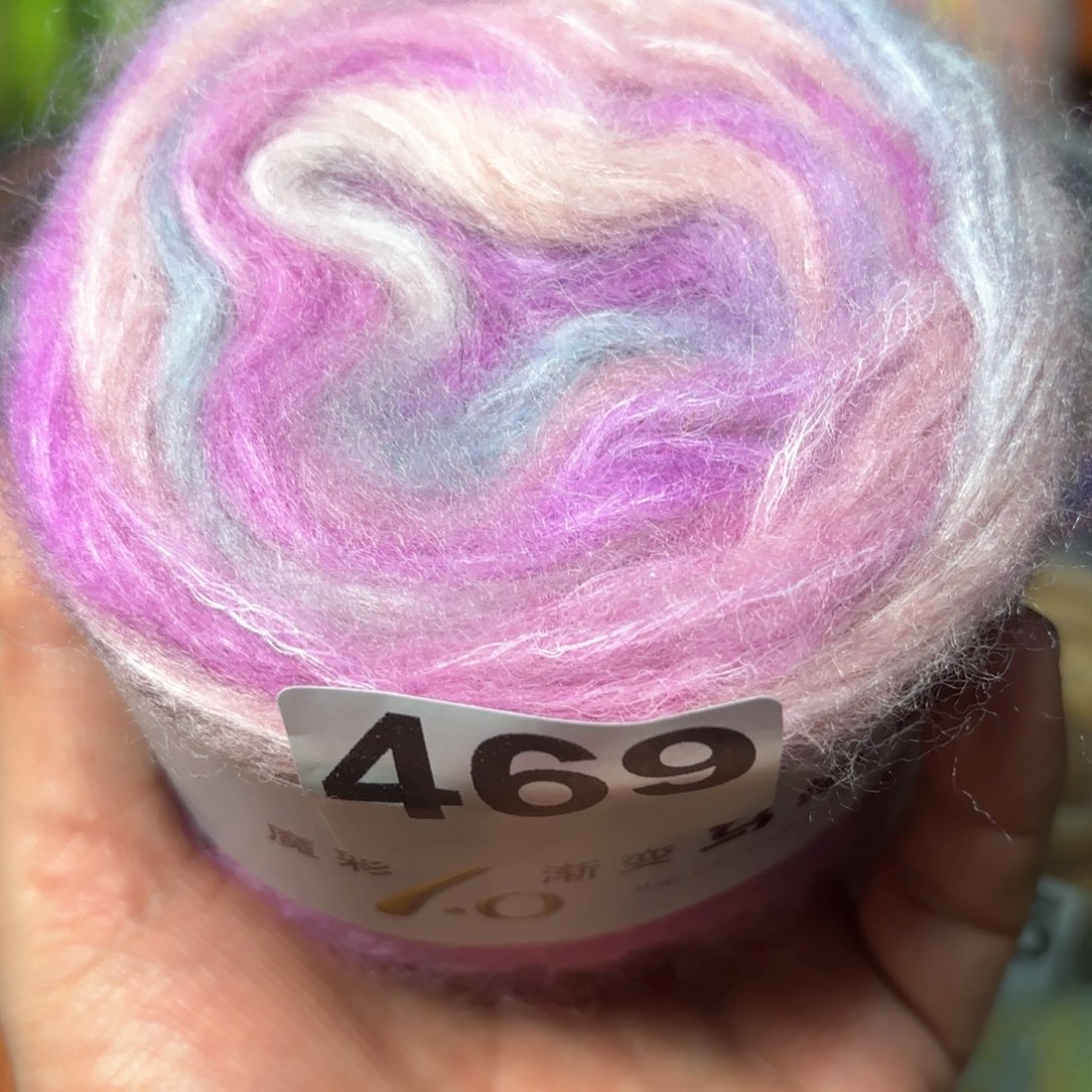 织绣469号真丝马海毛一包